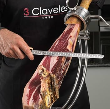 [CLAVELES-1141] CUCHILLO JAMONERO 3 CLAVELES UNIBLOK 30cm